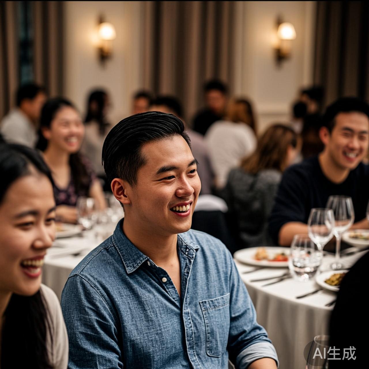 聚会上的强颜欢笑