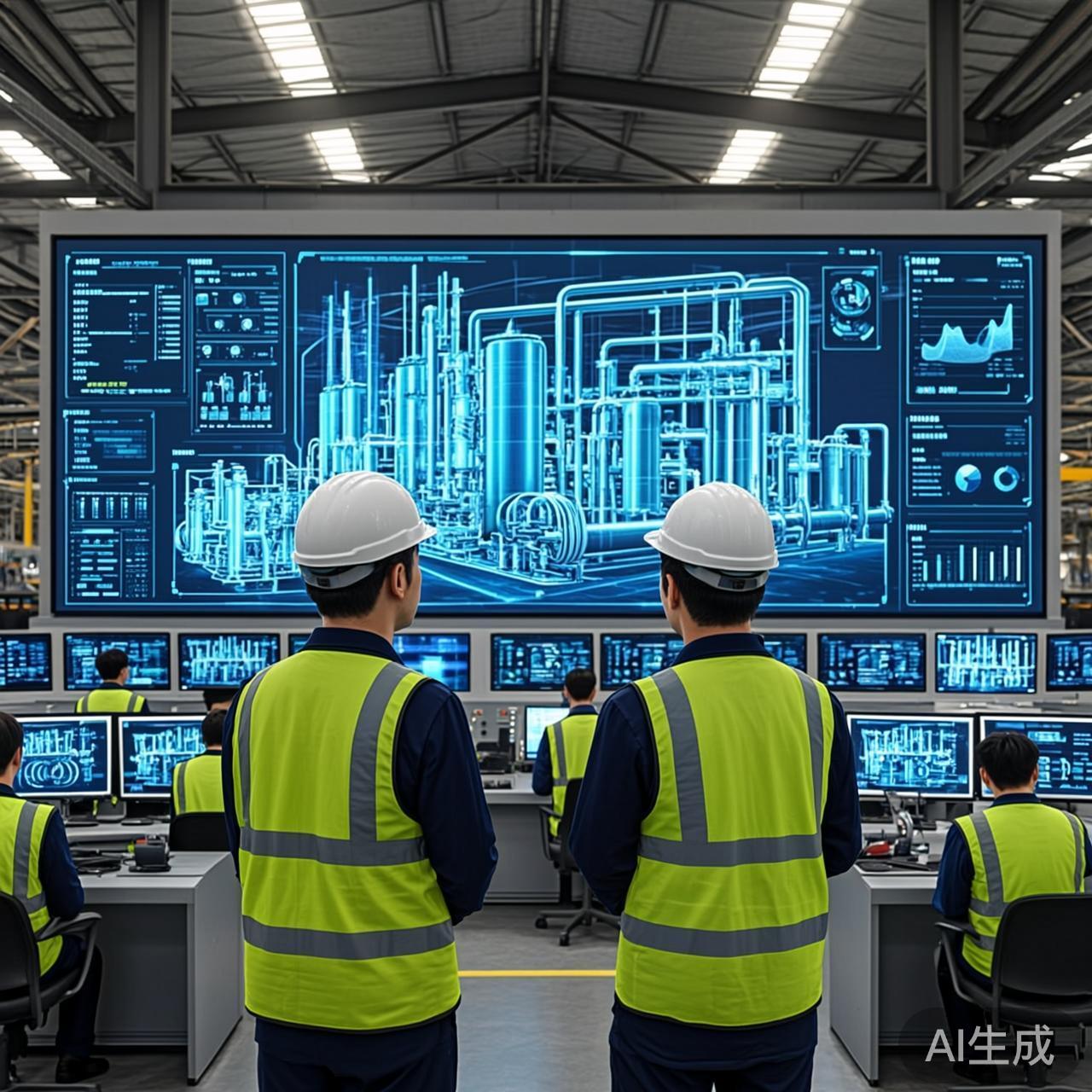 数字孪生工厂三维监控