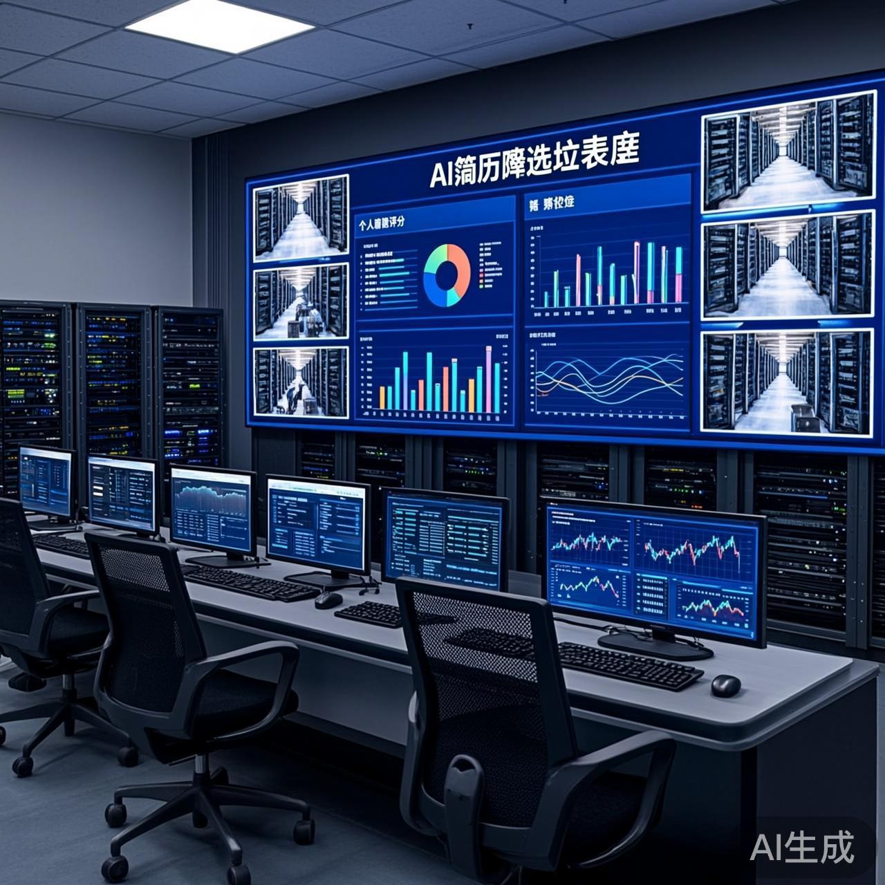 AI监控室筛简历