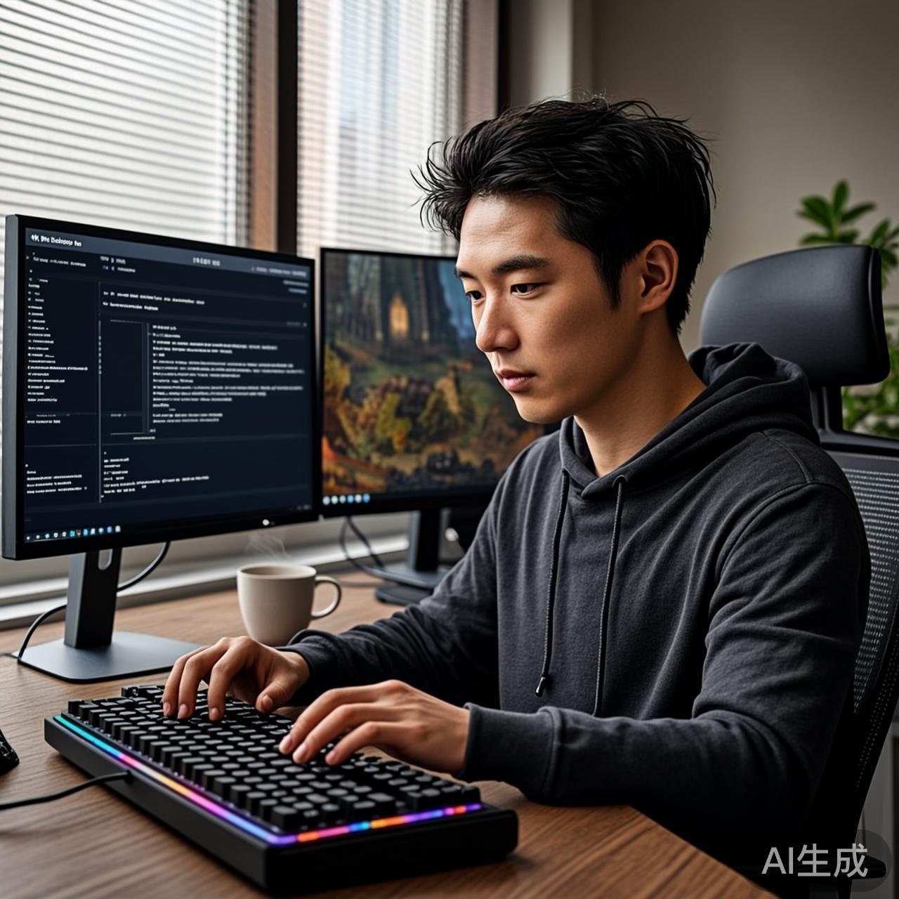 游戏开发者正在编写AI NPC系统