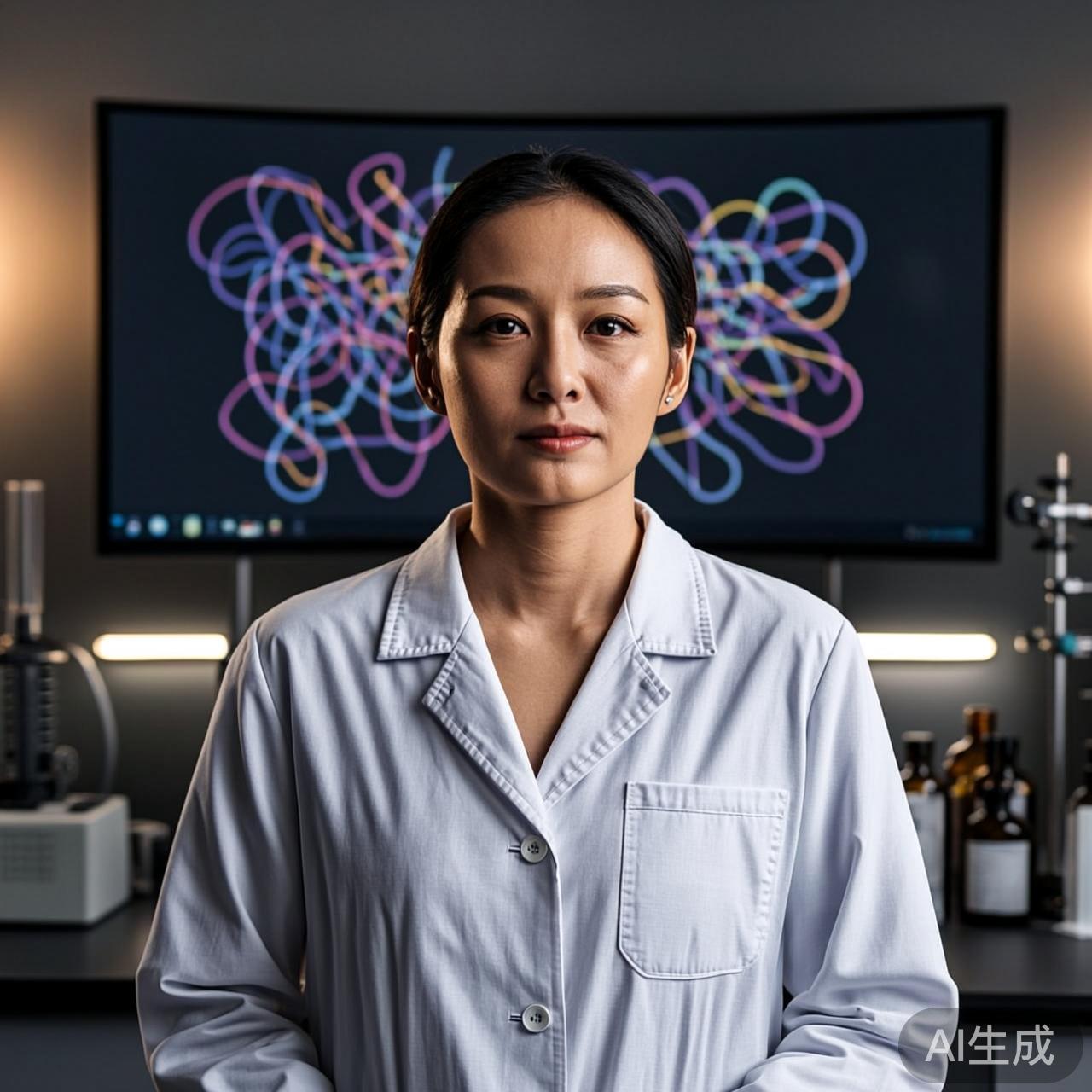 实验室中的蛋白质结构可视化