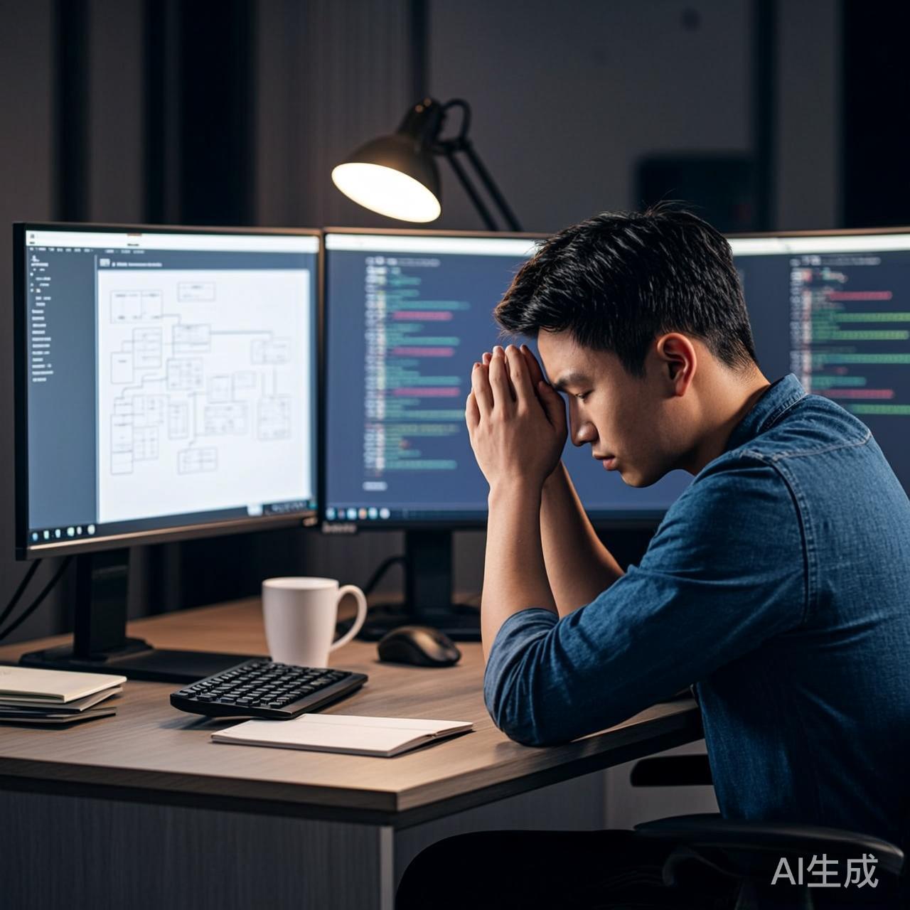 服务器机房里的AI集群