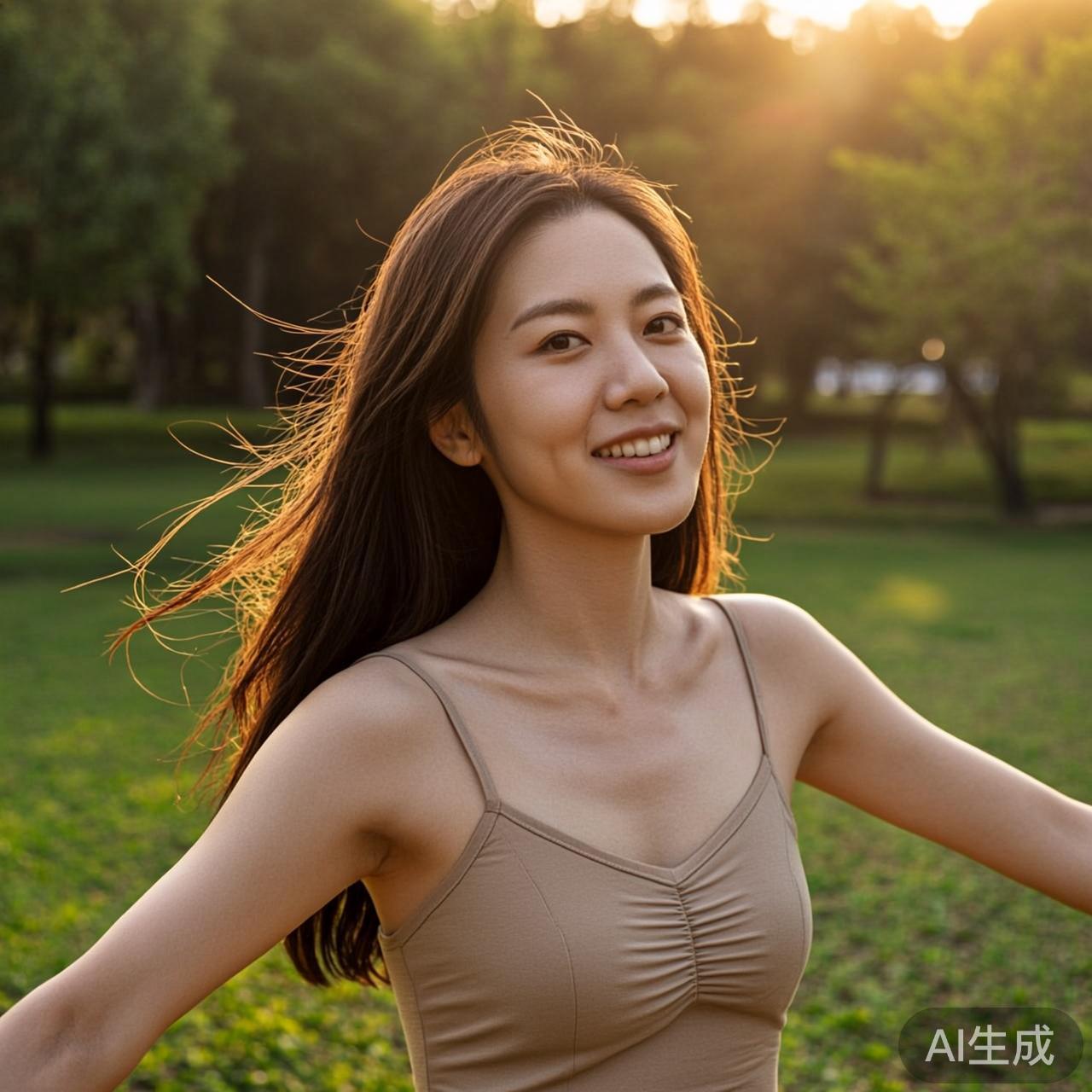 阳光下真实自我的释放
