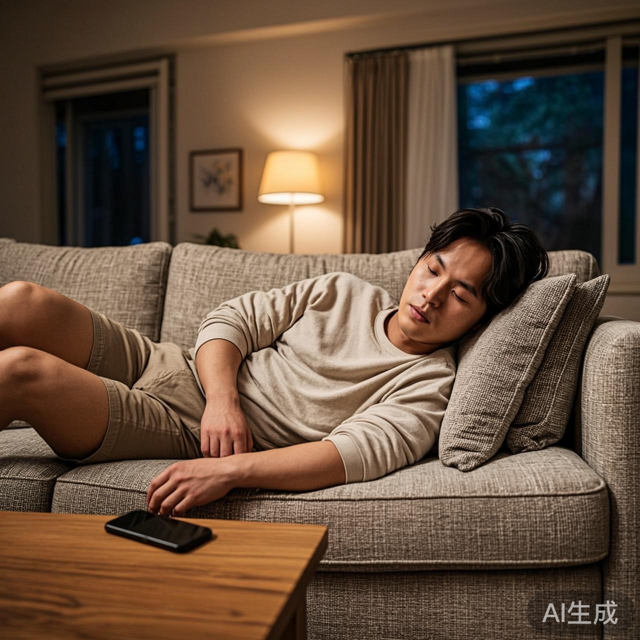 独自在家的放松时刻