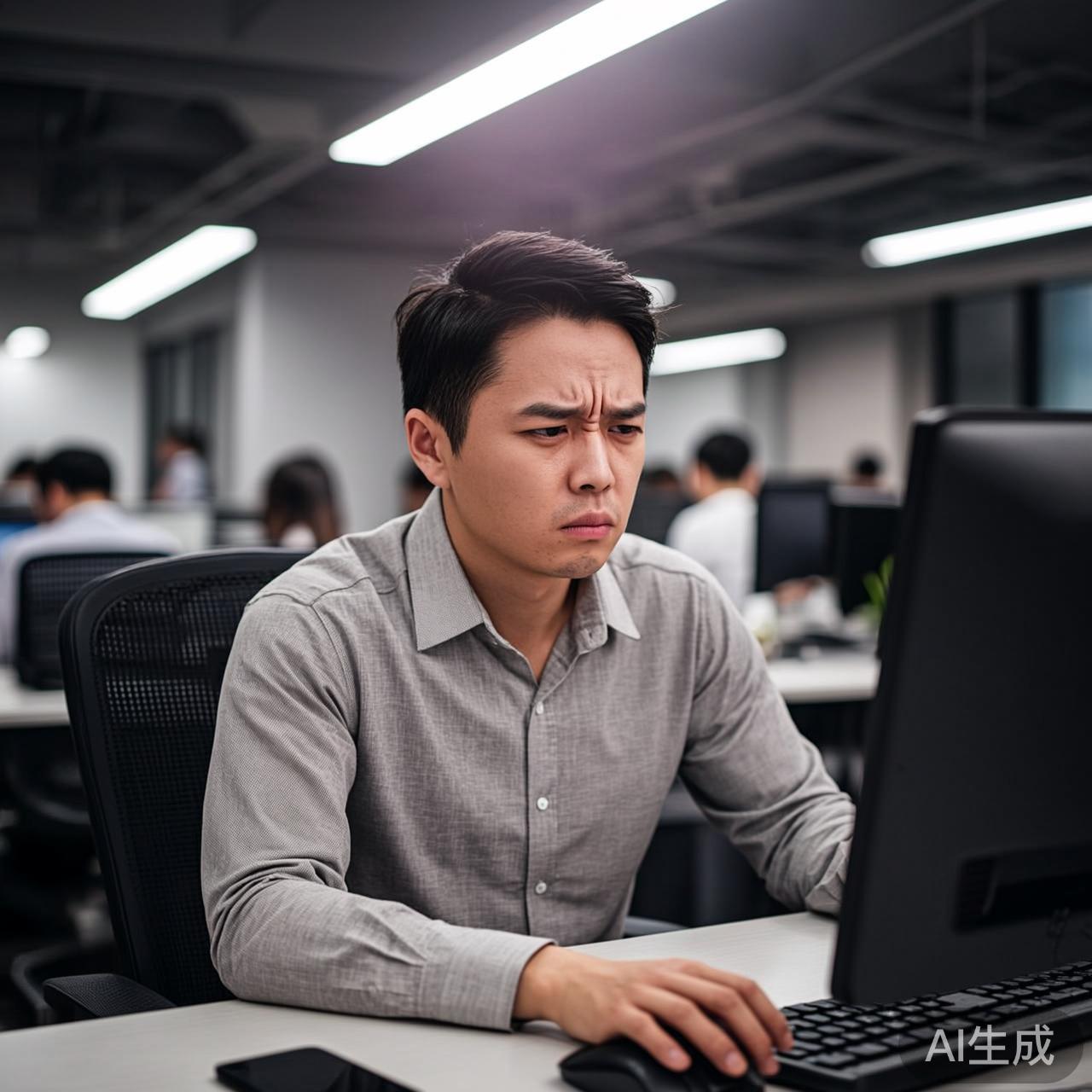 办公室里的窒息
