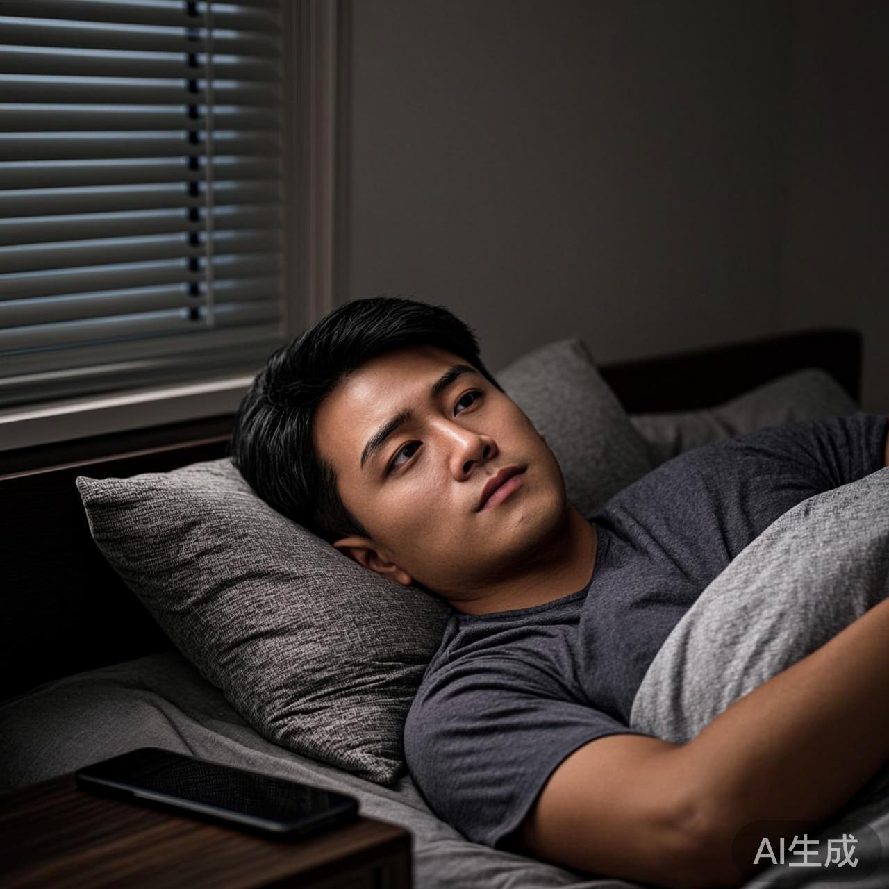 深夜加班的疲惫
