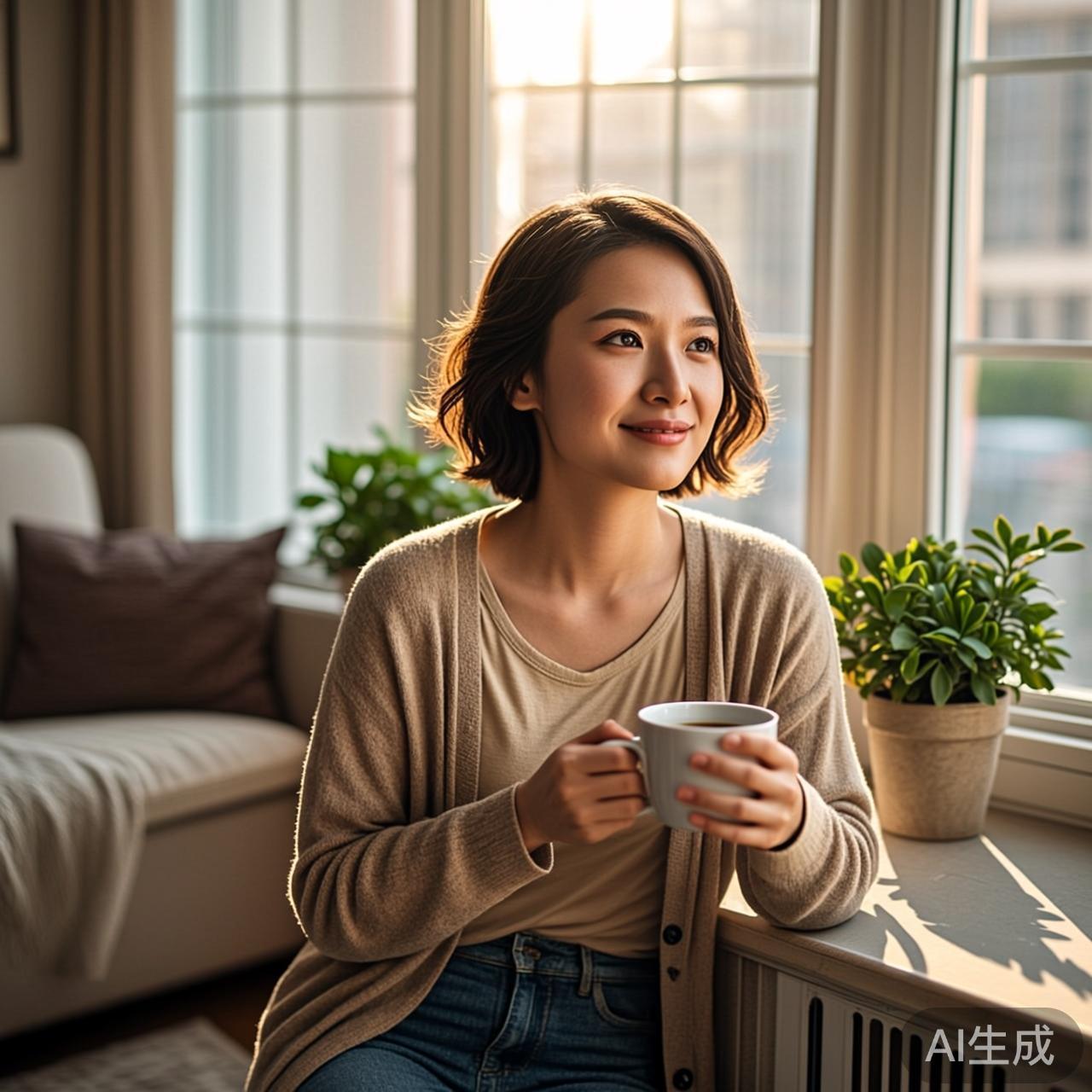 窗边宁静时刻