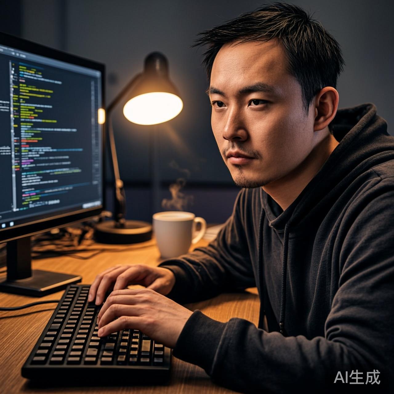 程序员深夜工作